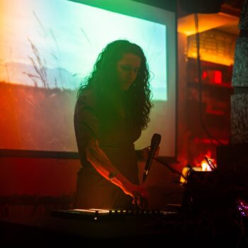 Eleanor Hooper performing in Sheffield.