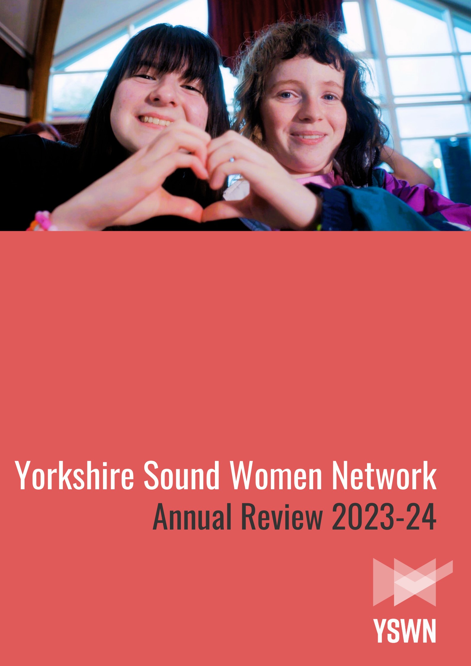 YSWN Annual Review 2023-24 cover